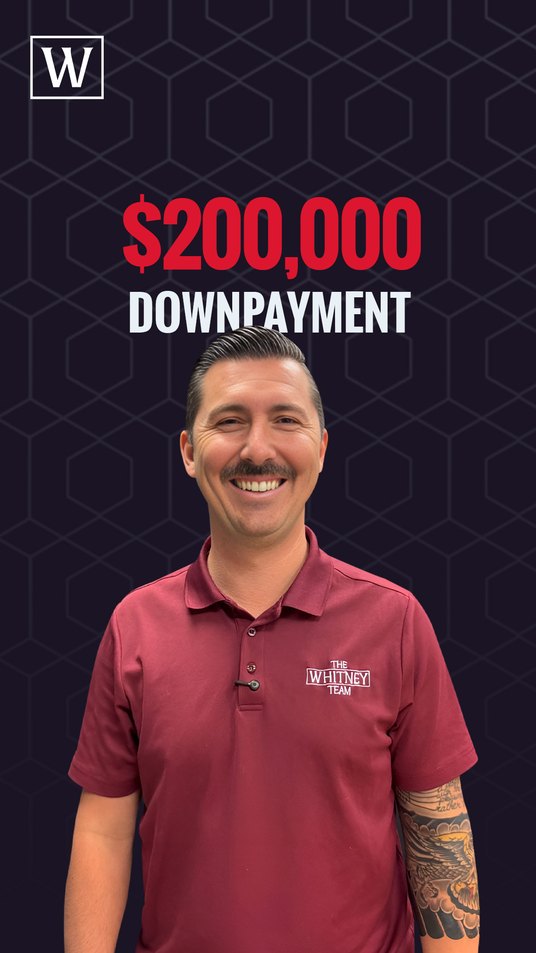 $200,000 downpayment